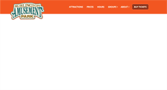Desktop Screenshot of burlingtonamusementpark.com